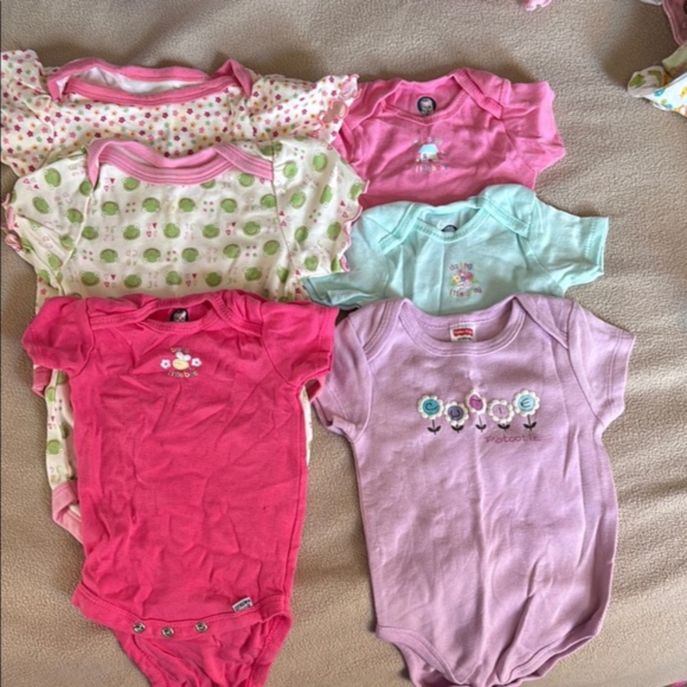 6 girls onesies
